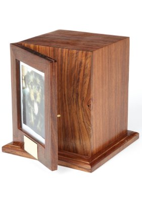 Sheesham Wood Photo Pet Urn Box Hind Handicrafts products