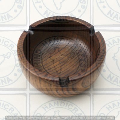 Pine Wood Antique Ashtray Hind Handicrafts products