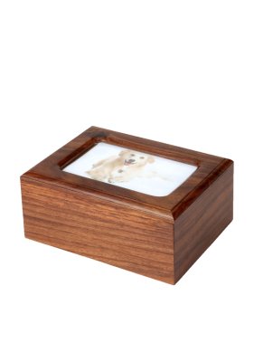 Sheesham Wood Photo Pet Urn Box Hind Handicrafts products