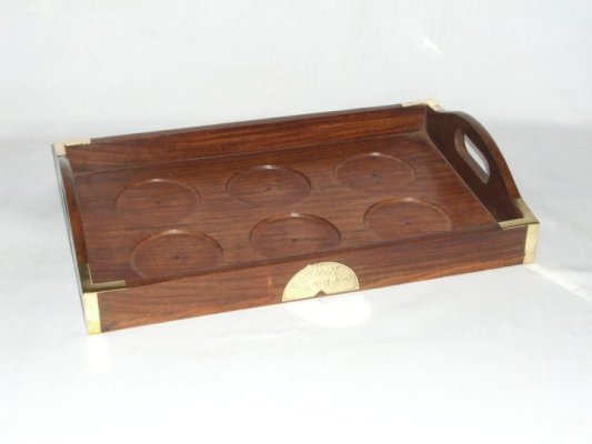 Sheesham Wood Serving Tray Hind Handicrafts products