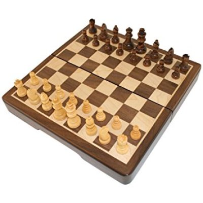 Sheesham Wood Chess with Drawer Hind Handicrafts products