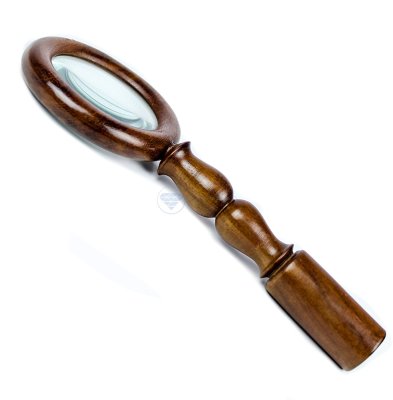 Handheld Sheesham Wood Magnifier Hind Handicrafts products